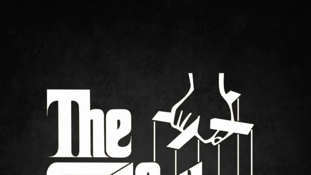 Tela principal do slot The Godfather: 3 Pillars of Power com ícones temáticos